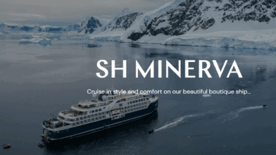 a ship in the water