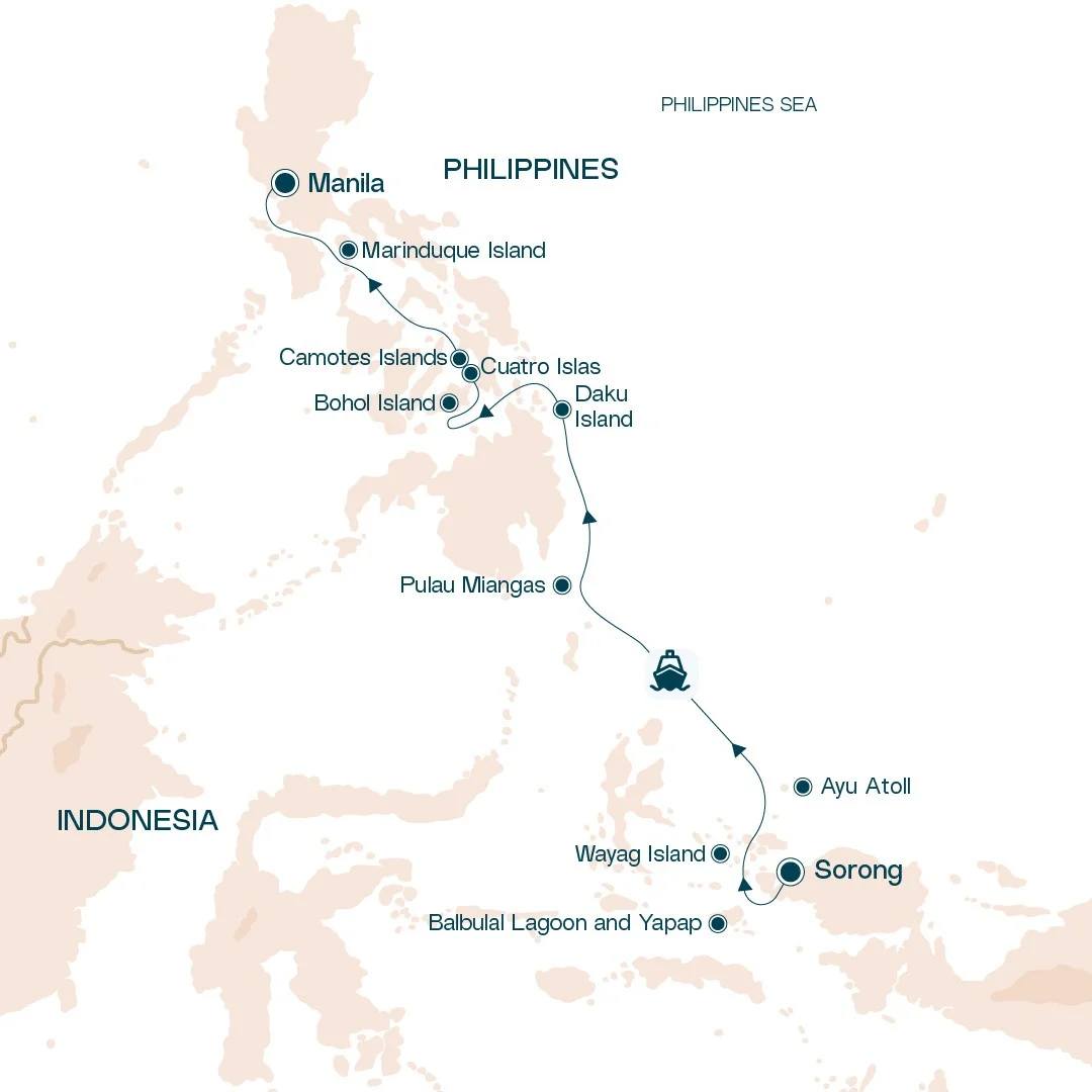a map of the philippines