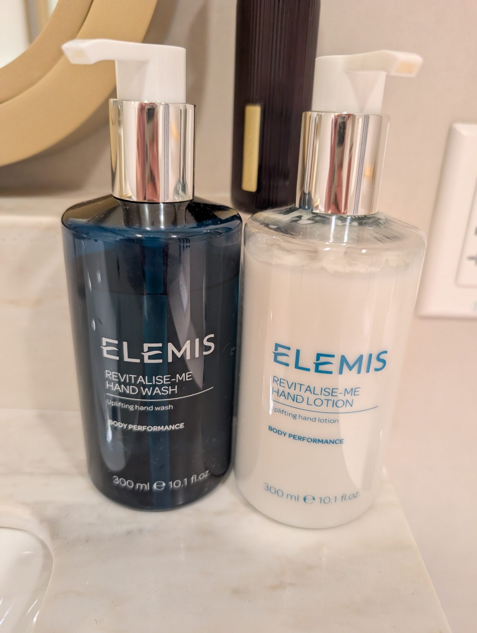 a couple of bottles of hand wash