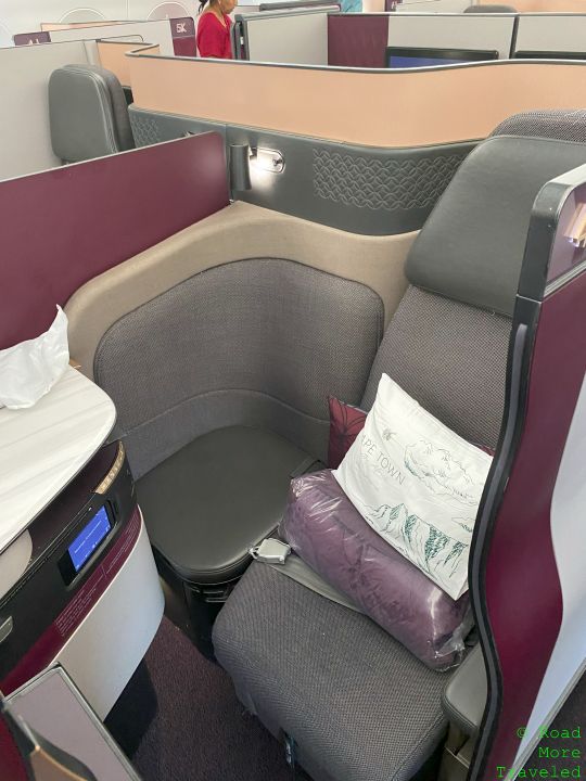Qatar Airways A350-1000 QSuites Business Class - seat