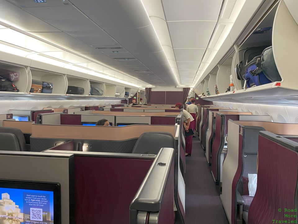 Qatar Airways A350-1000 QSuites Business Class - Business Class cabin