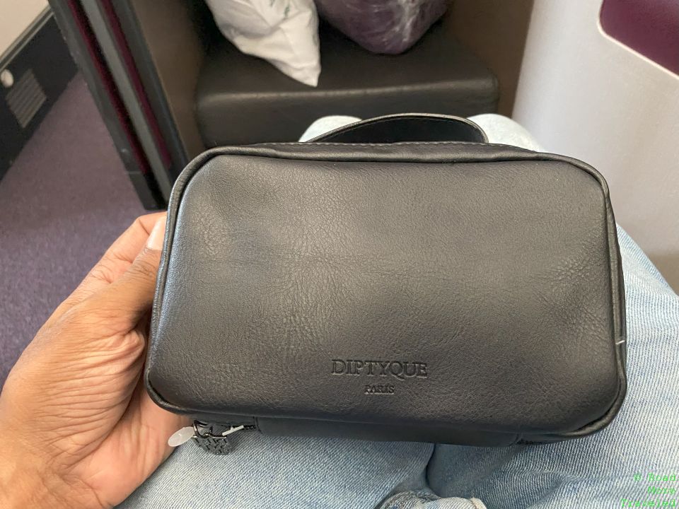 Qatar Airways A350-1000 QSuites Business Class amenity kit