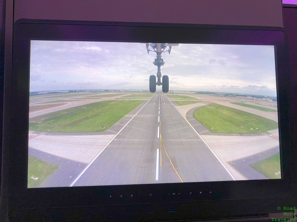 Runway 17R takeoff at DFW