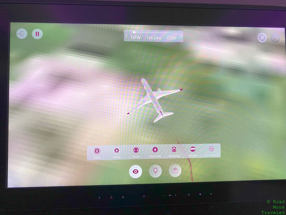 QR Oryx ONE moving map example