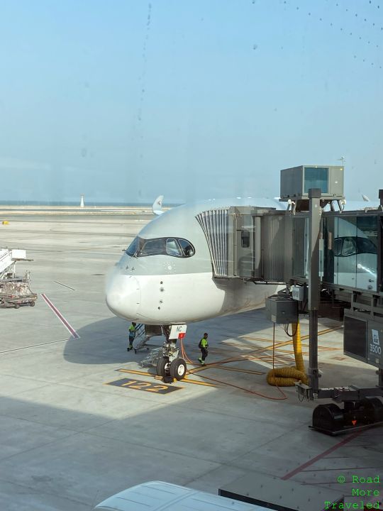 Qatar Airways A350-1000 at DOH