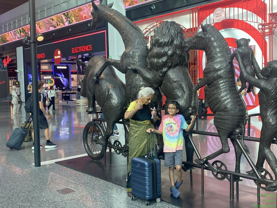 Horse sculpture at DOH