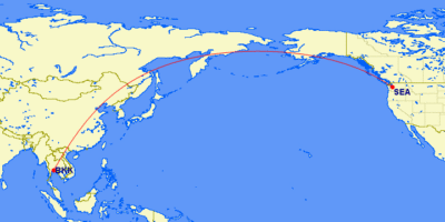 Alaska Airlines Considers Seattle to Bangkok