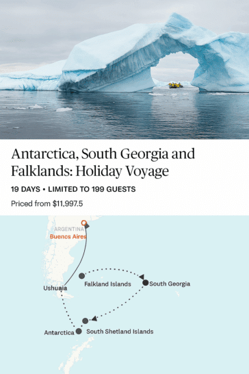 50% Off Abercrombie & Kent Expeditions: Antarctica, South Georgia, Tahiti, Svalbard, Greece & More!