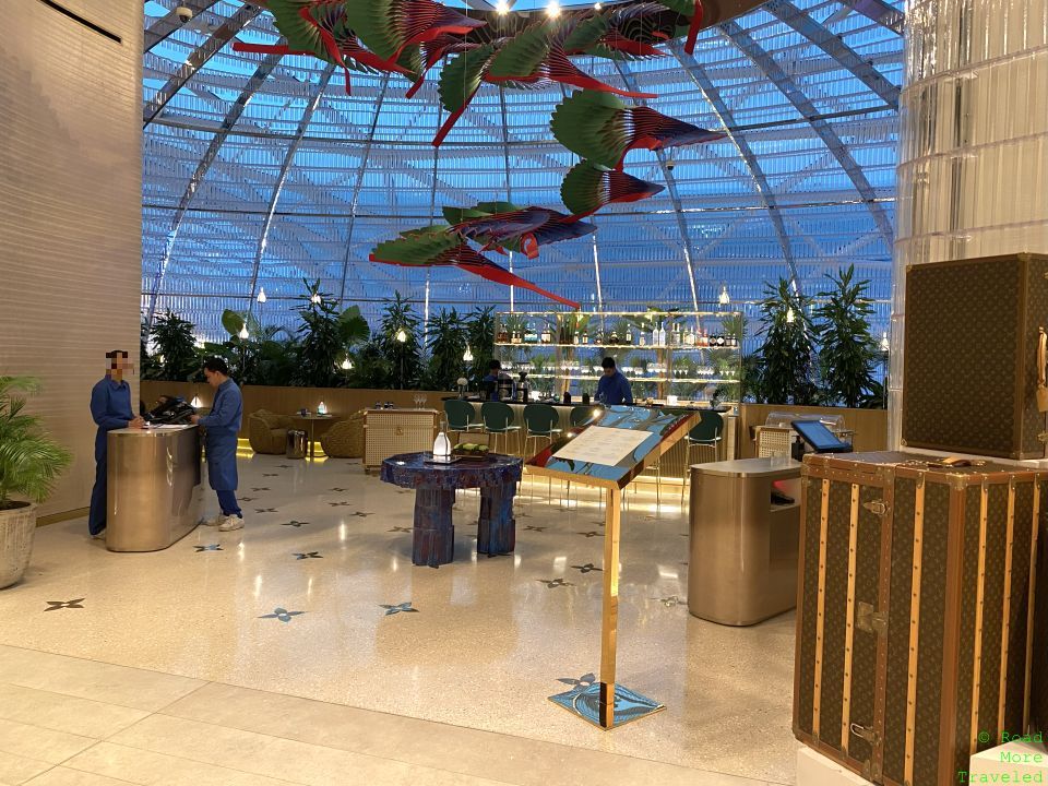 Louis Vuitton Lounge at DOH