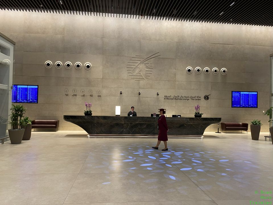 Qatar Airways Al Mourjan Garden Lounge