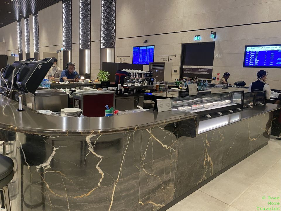 QR Al Mourjan Garden Lounge rear seating area bar