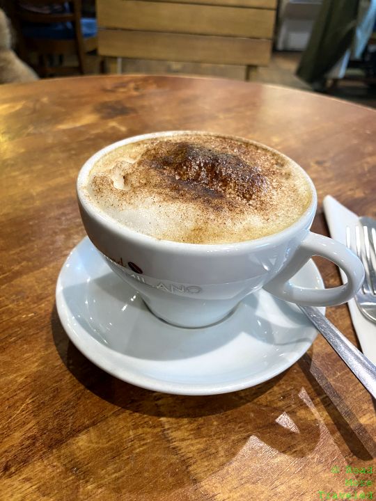 Coffee at Bulland's, Milngavie, Scotland