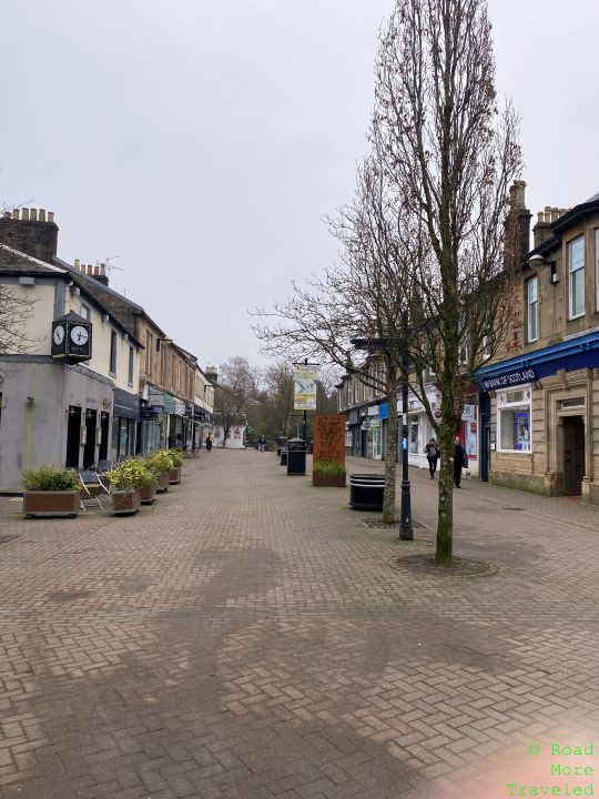 Milngavie town center, Scotland