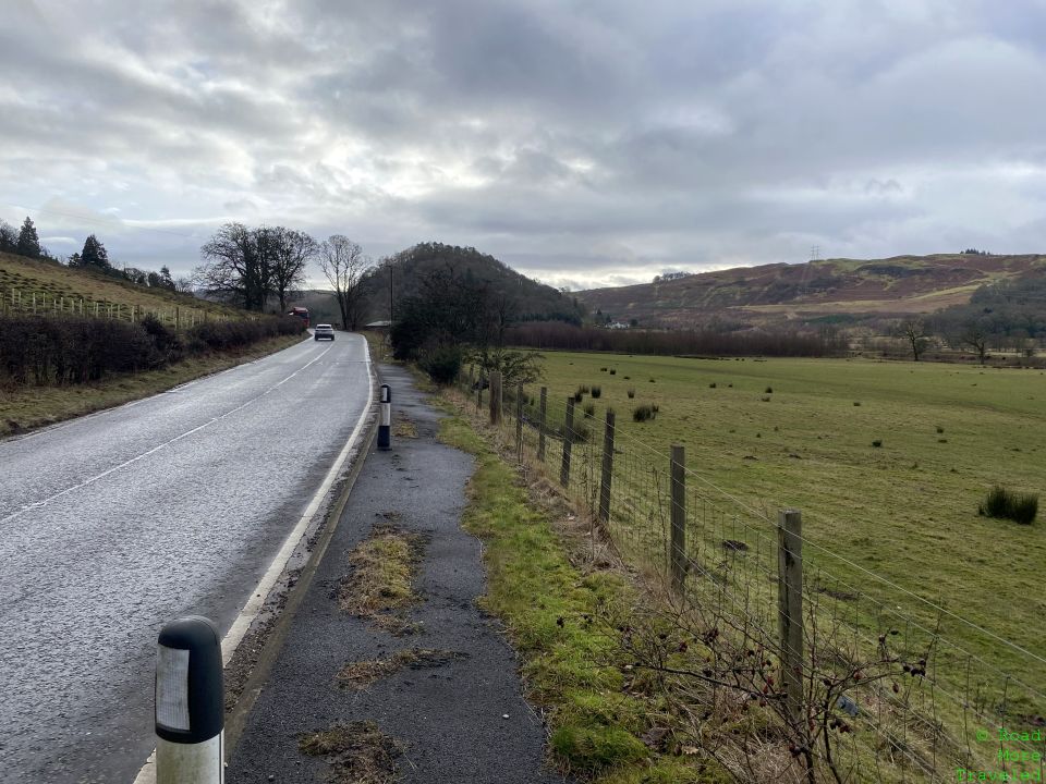 A81 highway near Dumgoyne, Scotland