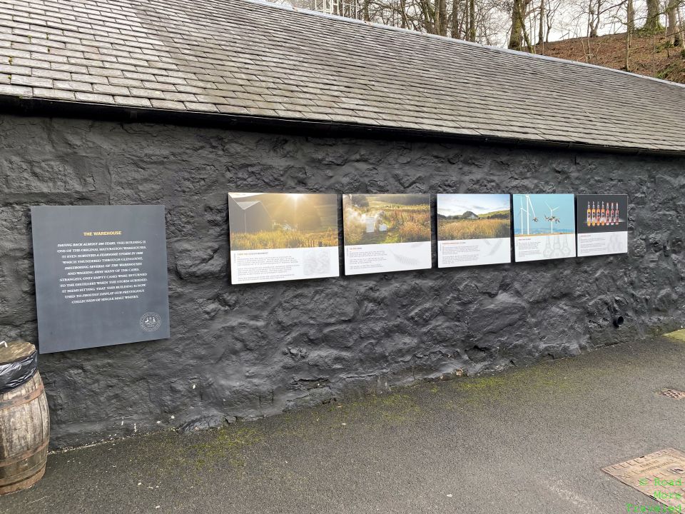 Glengoyne Distillery warehouse