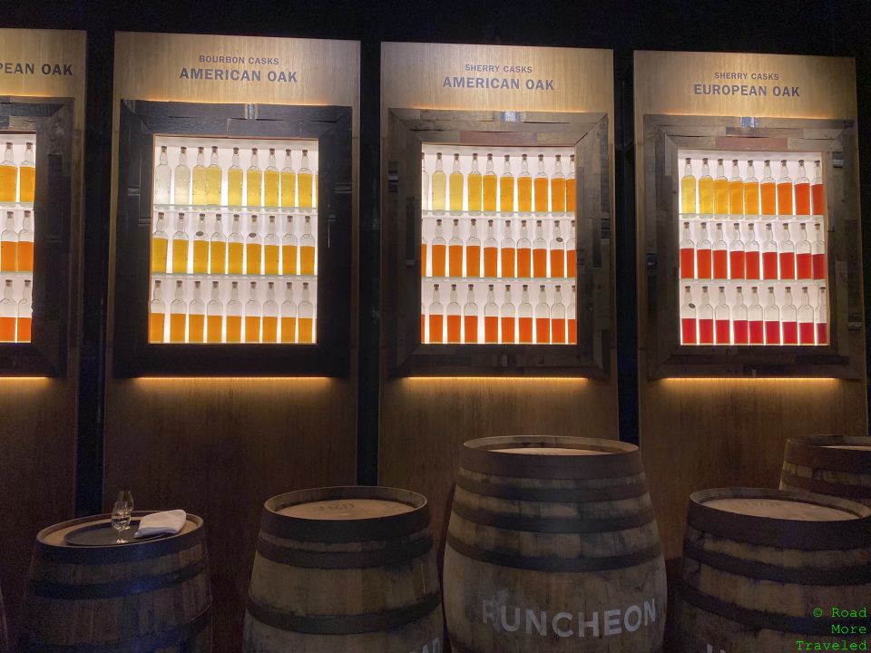 Seven miles of the West Highland Way - Glengoyne Distillery whisky samples