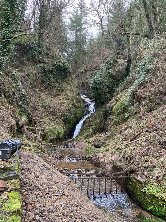 Waterfall at Glengoyne Distillery, Scotland