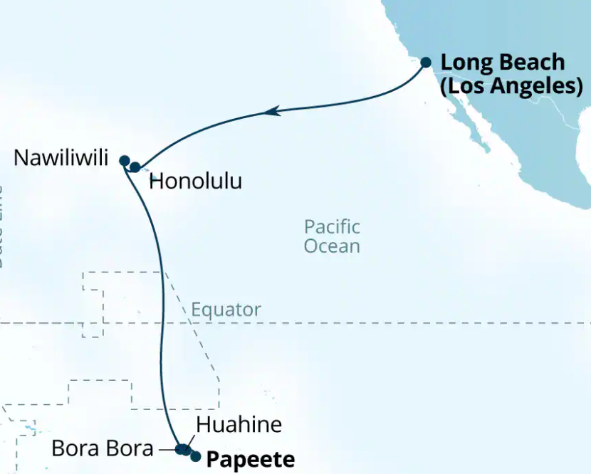 a map of a long beach