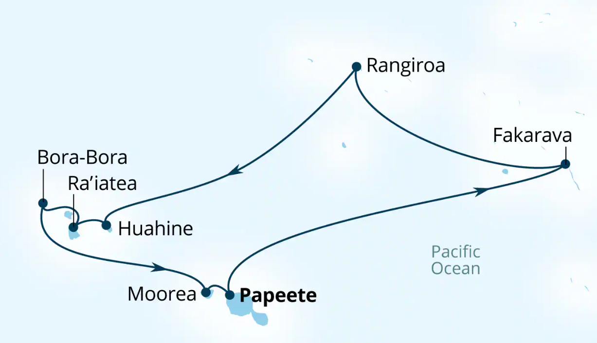 a map of the pacific ocean