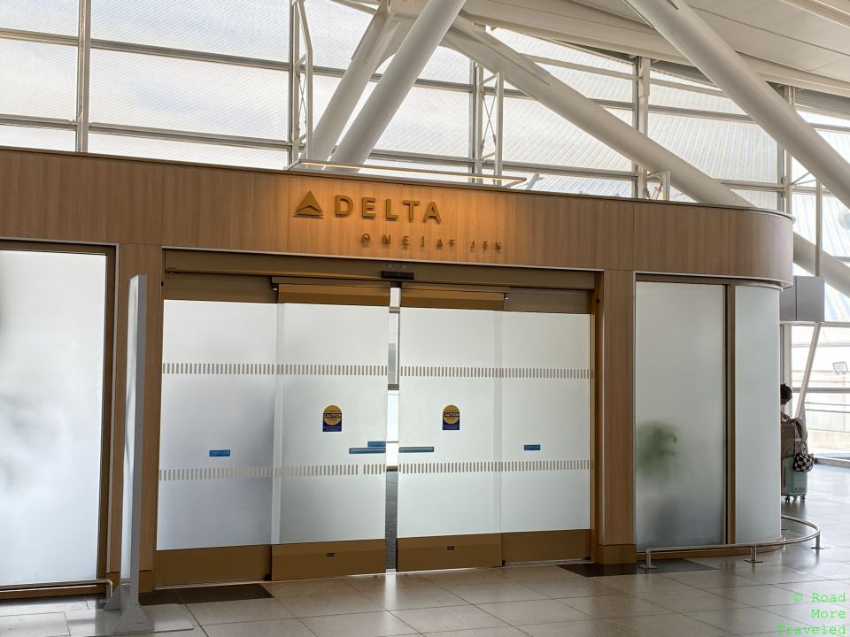 Delta One check-in at JFK