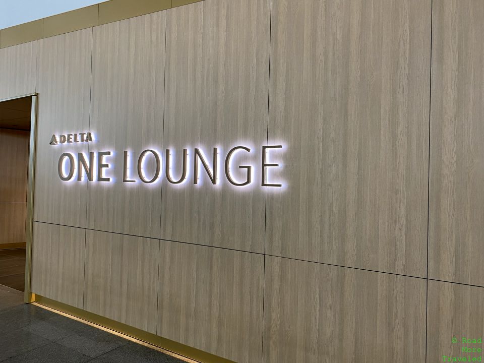 Delta One Lounge JFK entrance