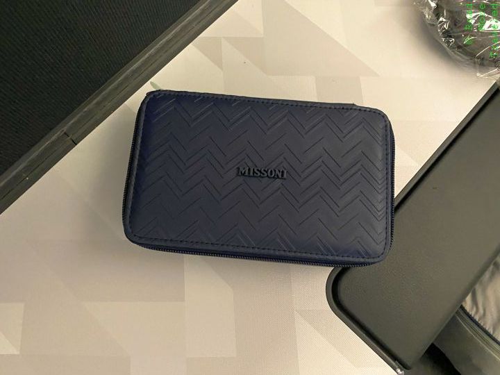 Delta One Missoni amenity kit