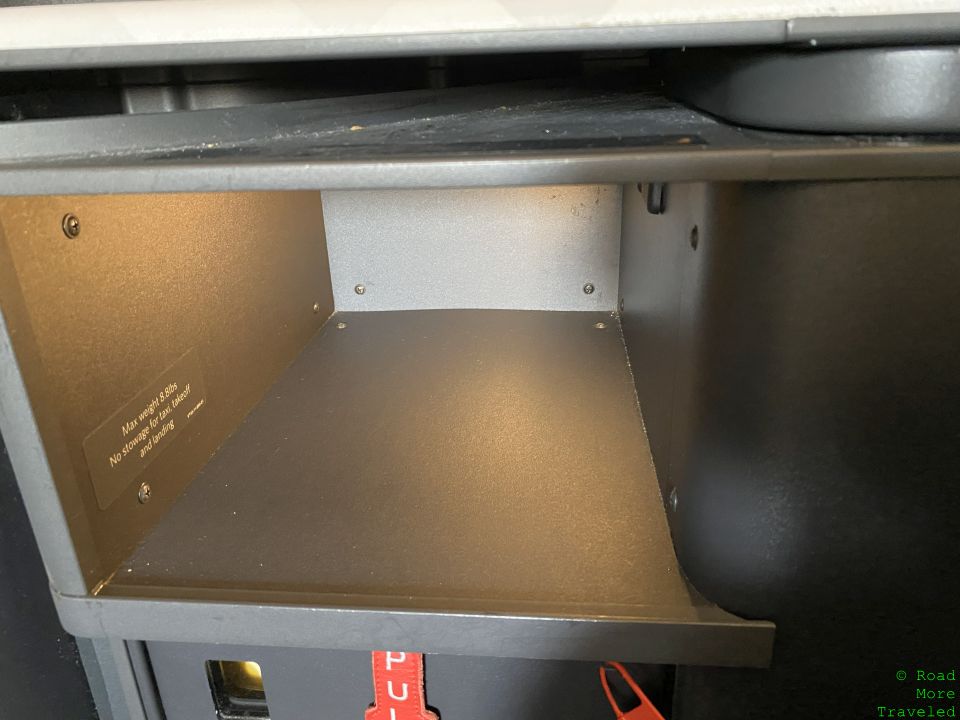 DL One A339 seat storage