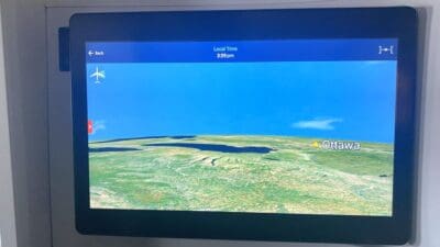 Delta Studio flight map