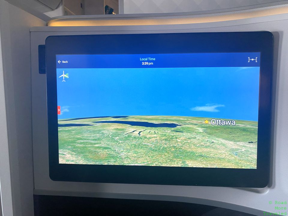 Delta Studio flight map
