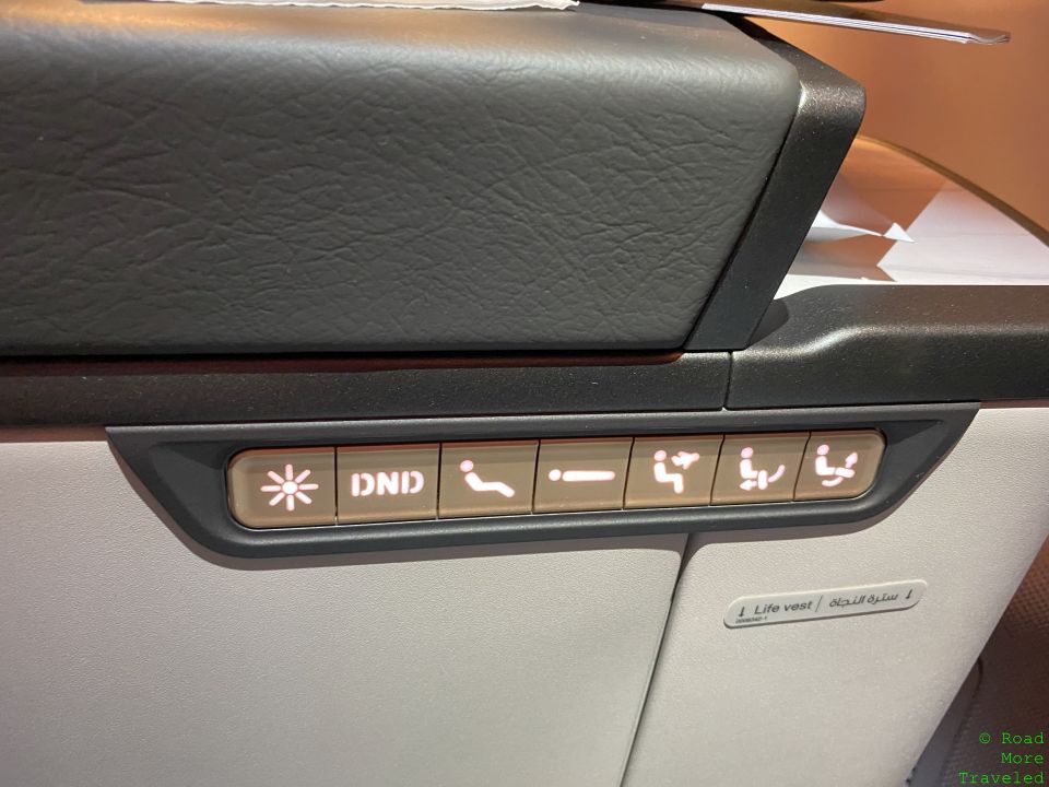 a close up of a seat