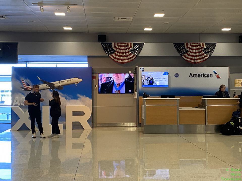 AA A321XLR gate party - inaugural