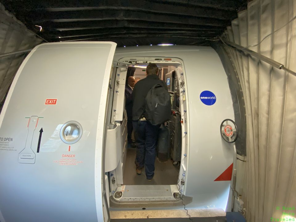 Boarding AA A321XLR inaugural at JFK