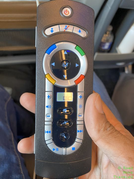 American A321XLR Premium Economy IFE controller