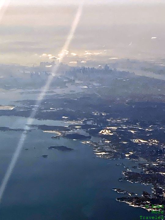 View of New York City from north