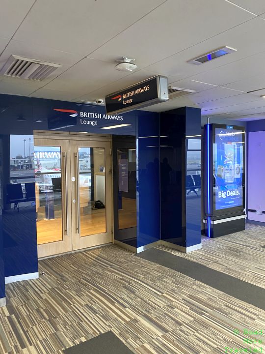 British Airways Lounge Glasgow