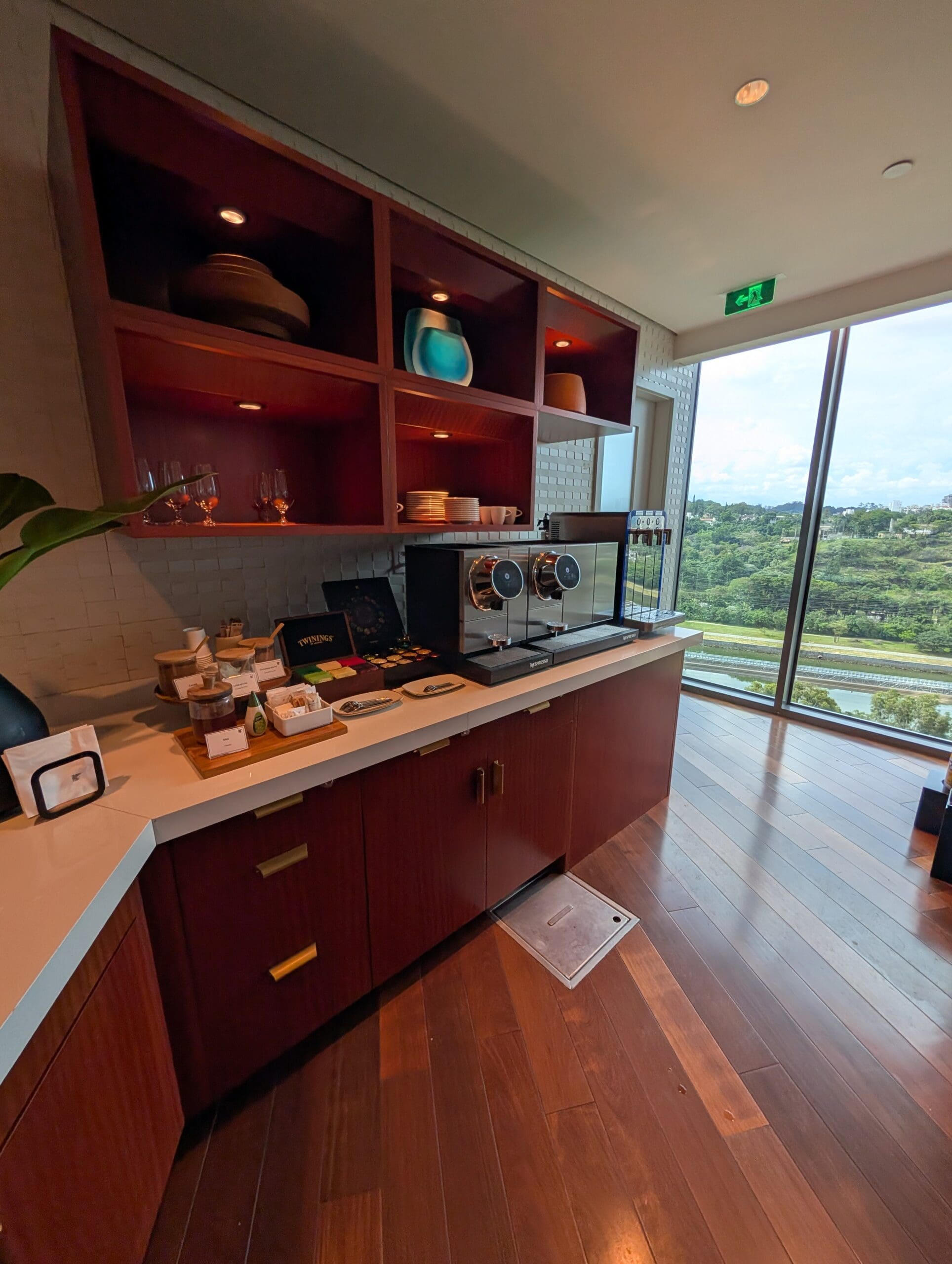 JW Marriott Sao Paulo Executive Lounge coffee