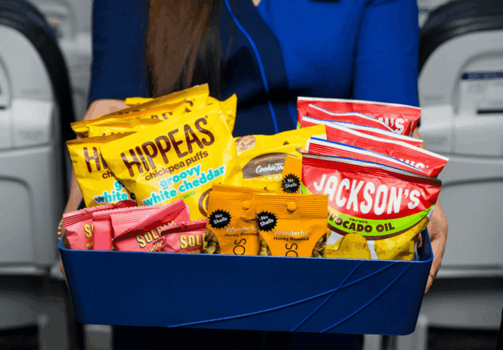 Alaska Airlines Add a Snack Basket to Premium Economy