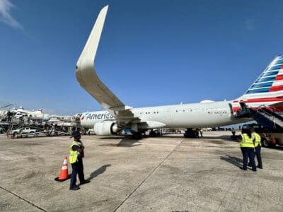 American Airlines Airbus A321 Bridgetown