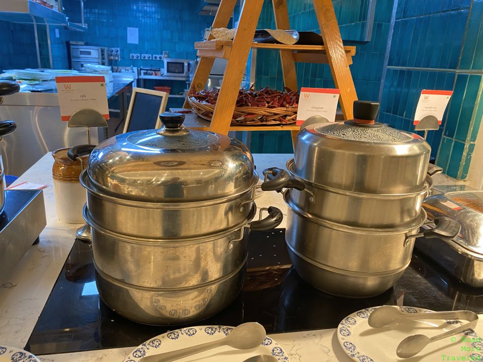 a group of pots on a table
