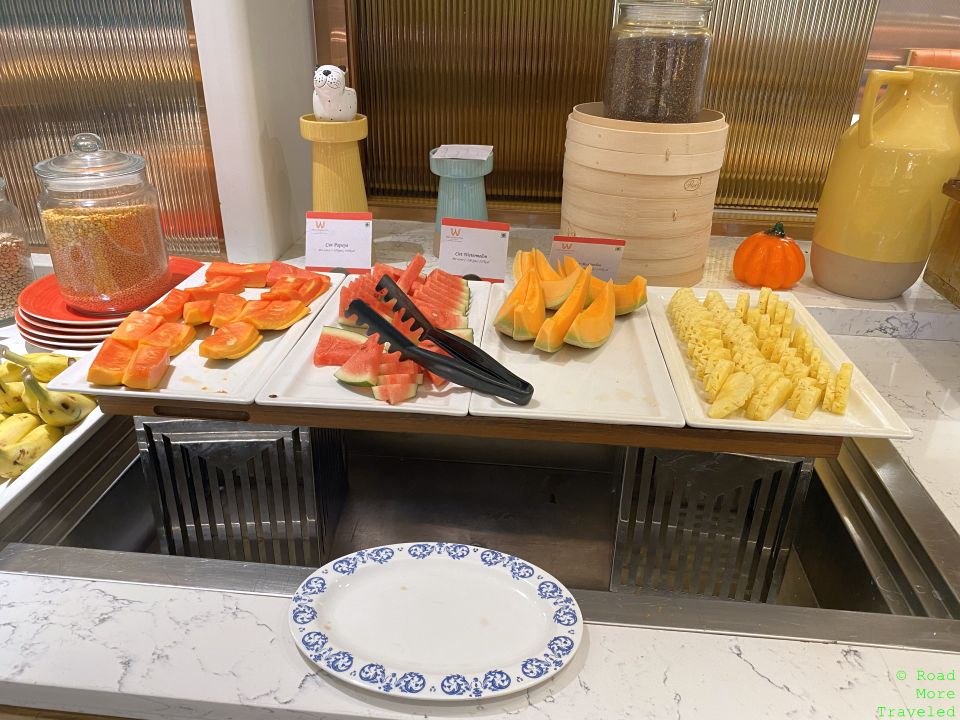 a table with fruit on it