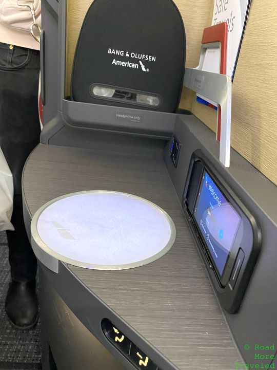 a black bag on a counter