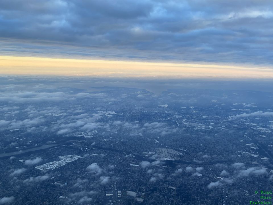 Snow over Long Island