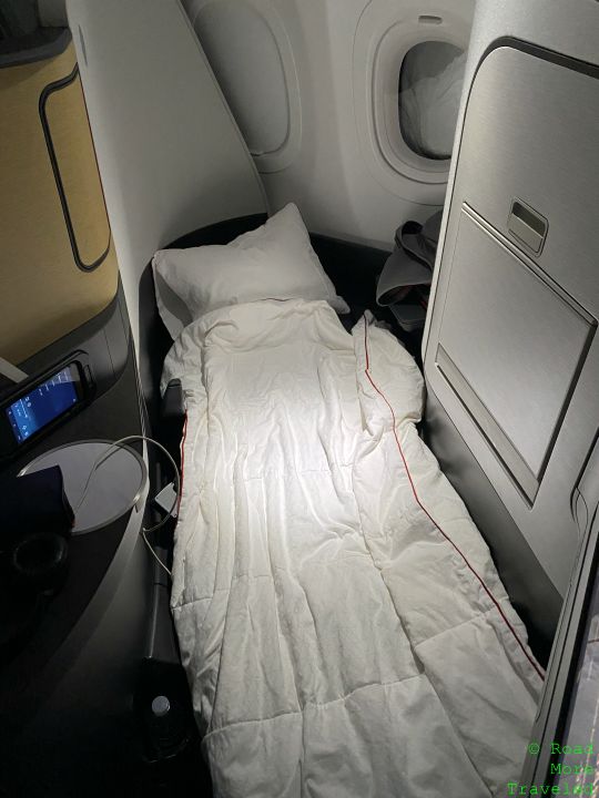 American A321XLR Business Class flat bed