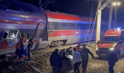 Spanish train accident, credit: Fox News