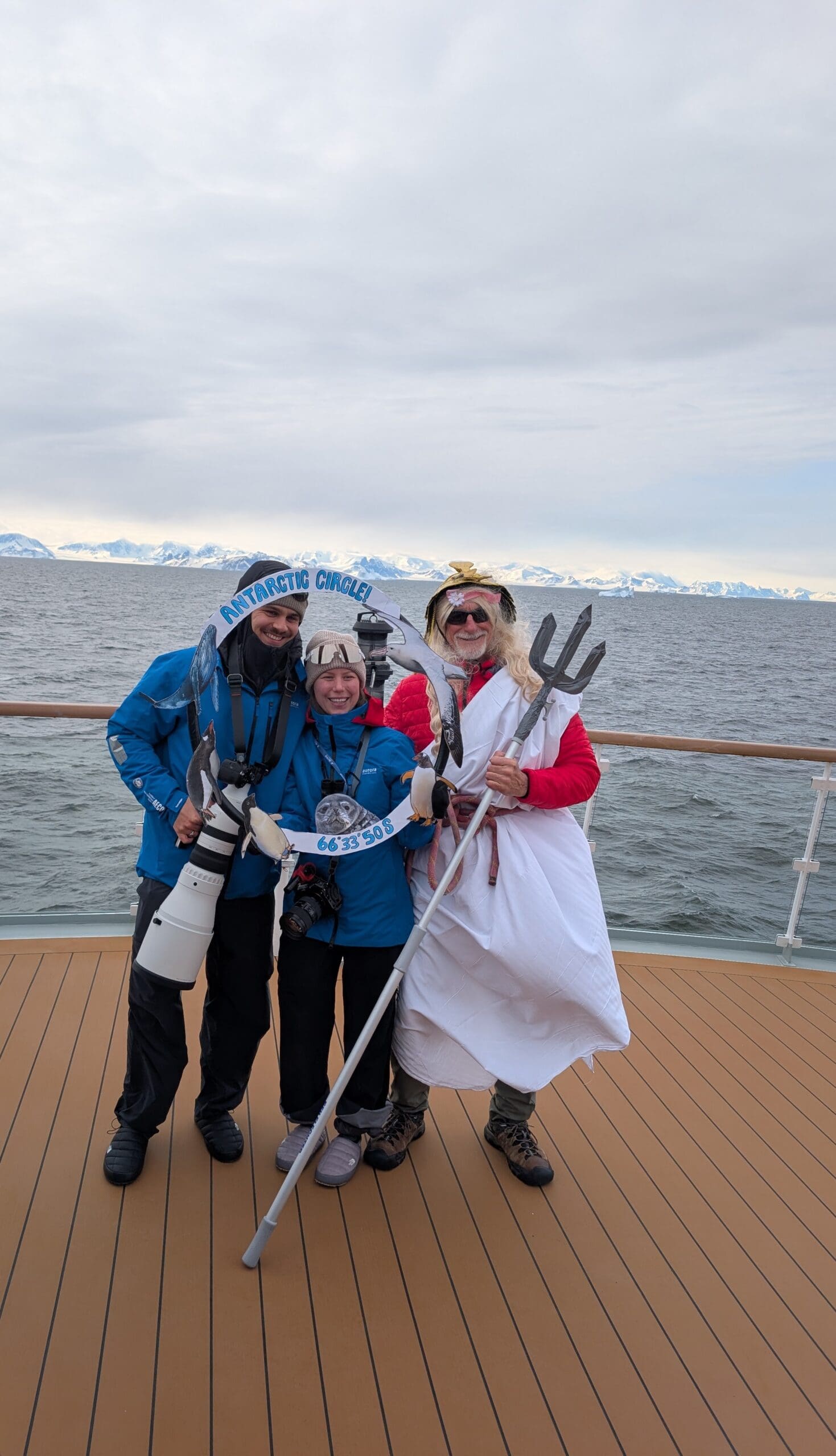 crossing the antarctica circle