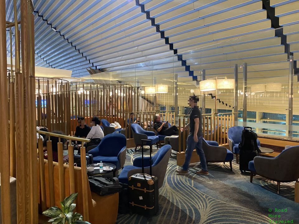 Travel Club Lounge Chennai Terminal 2 main seating area