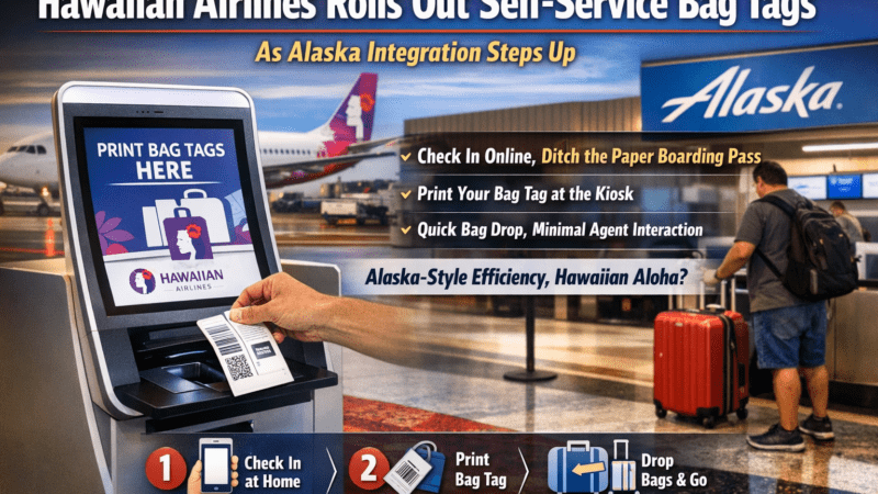 Hawaiian airlines self check in