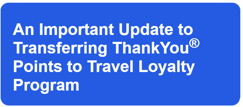 Citi Devalues ThankYou Points for Hotel Transfers - Travel Codex