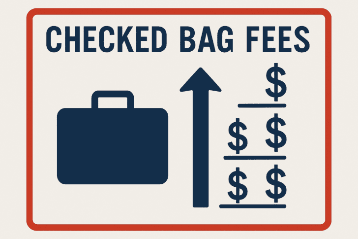 Nearly ALL Airlines Increase Checked Bag Fees