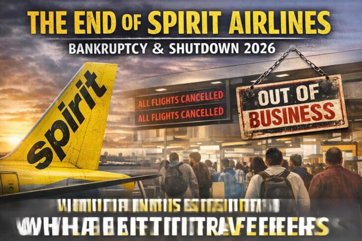 Spirit Airlines Shutdowns. Strands Passengers